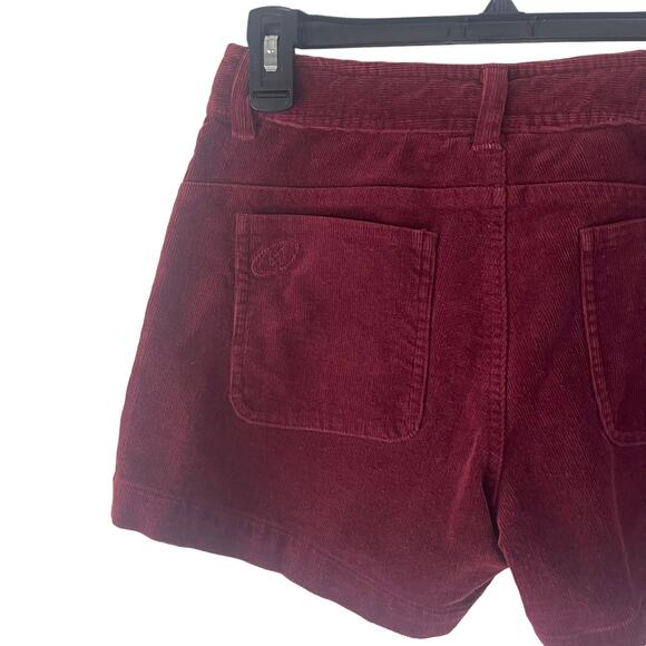 Cloudveil Women's Size 4‎ Corduroy Red Outdoor Shorts - Picture 4 of 9